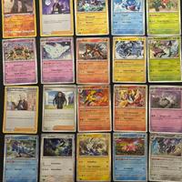 Lotto 128 carte Pokemon Holo e Reverse