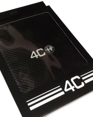 Cover Alfa Romeo 4C per I PAD in vero carbonio