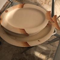 Servizio piatti per pesce