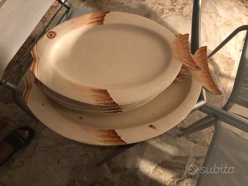 Servizio piatti per pesce