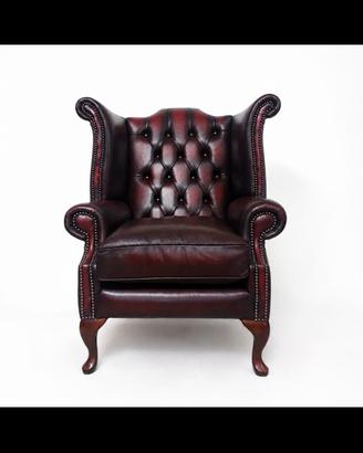 Poltrona chesterfield Queen Anne... Chester nuovi 