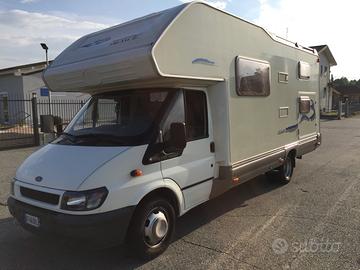 CAMPER FORD Transit mansardato 7 posti letto