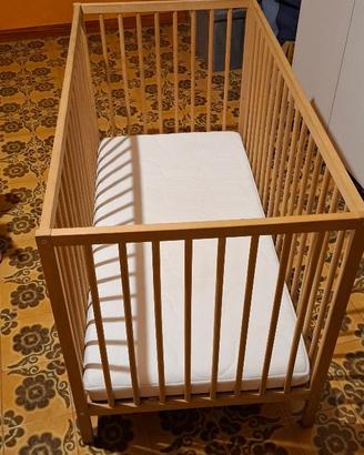 Lettino e box per bambini