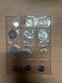 Monete argento 5 divisionali