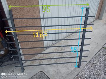 2 INFERRIATE PER FINESTRE