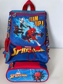 Zaino e astuccio SpiderMan