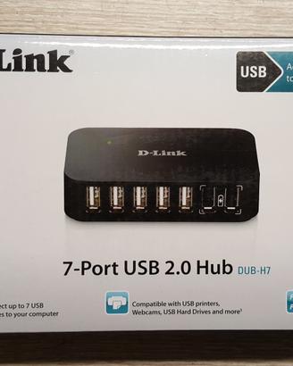 D-Link Hub 7-port USB 2.0 -  DUB-H7