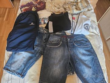 Lotto abbigliamento uomo grandi firme taglie S/M