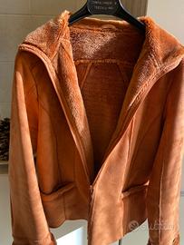 Giacca finto montone