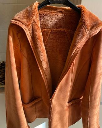 Giacca finto montone