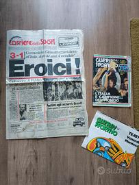 corriere dello sport Italia campione mondo 1982