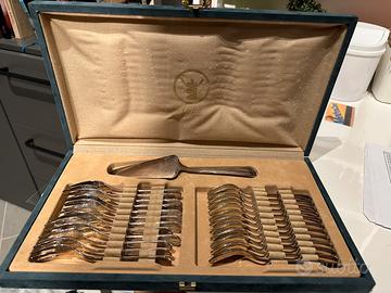 Set da dessert acciaio inox 18/10