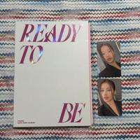 Twice album cd ready to be con sana photocard