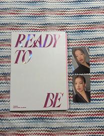 Twice album cd ready to be con sana photocard