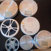 Bobine film cinema anni 1958 .