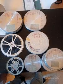 Bobine film cinema anni 1958 .