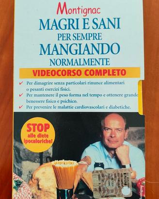 VHS videocorso Metodo Montignac