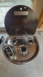 fornello gas roulotte  camper