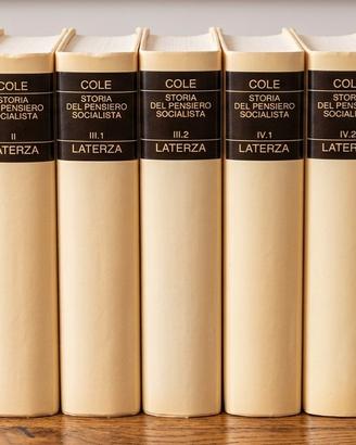 Storia del pensiero socialista George Douglas Cole