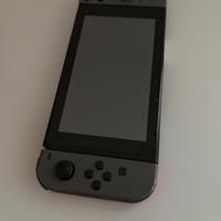 nintendo switch rossa e nera + supermario odyssey