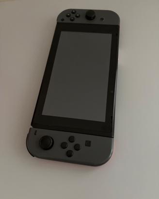 nintendo switch rossa e nera + supermario odyssey