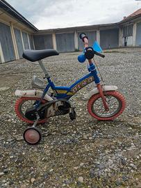 Bici con rotelle per bimbi