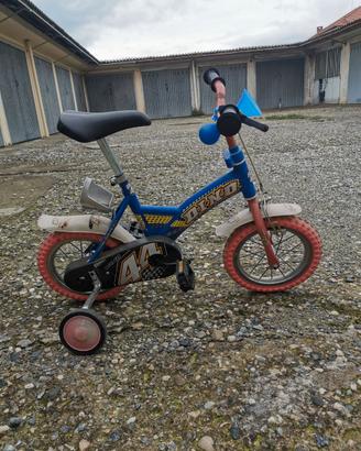 Bici con rotelle per bimbi