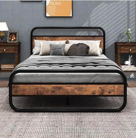 Struttura letto matrimoniale Diaomy