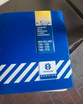 manuale riparazioni mietitrebbie New holland