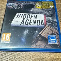 PS4 HIDDEN AGENDA