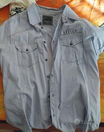 Camicia uomo azzurra - Piazza Italia - L