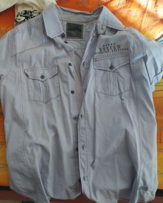 Camicia uomo azzurra - Piazza Italia - L