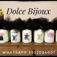 Bomboniere candele personalizzate luxury