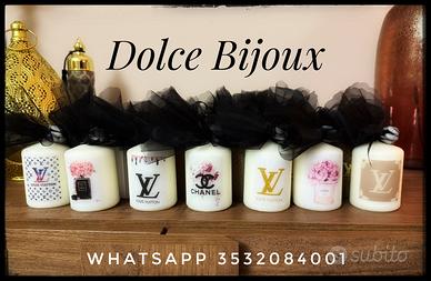 Bomboniere candele personalizzate luxury