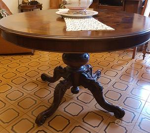 Tavolo tondo allungabile