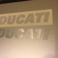 Adesivi originali ducati 11,7 cm nero