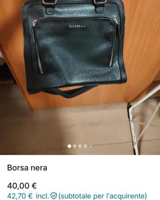 borsa nera marella