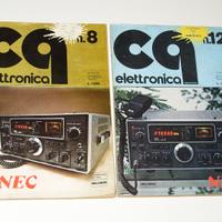 4 riviste CQ Elettronica vintage da collezione
