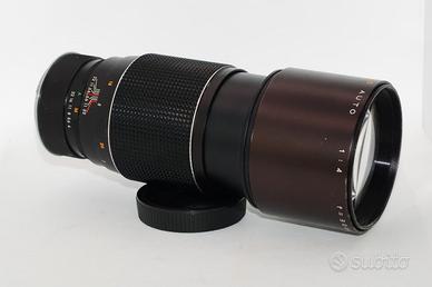Obiettivo manuale 300mm f4 canon eos ef saitex