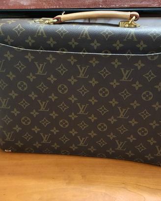 Borsa lavoro tracolla Ambassador monogram Vuitton