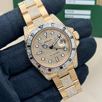 Rolex Gmt Oro giallo diamanti