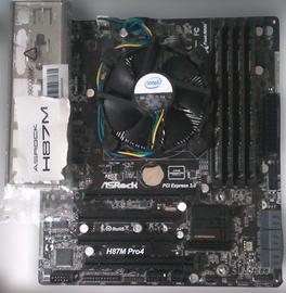 Bundle PC: H87M Pro4+i5 4670+16GB+I/O
