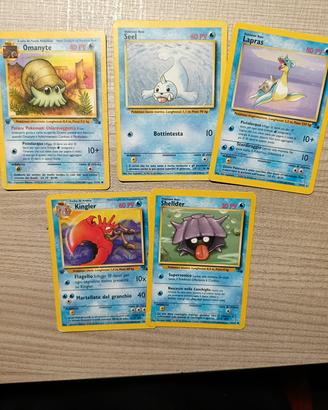 carte Pokemon prima edizione 