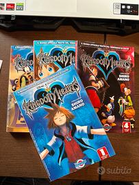 Manga Kingdom Hearts_prima edizione 1-4 completa