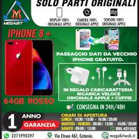 Iphone 8+ 64gb rosso - totalmente originale