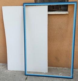Cornice colore blu in legno - 120x80 - Arredamento e Casalinghi In