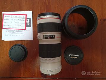 Canon Fe 70-200 F. 4