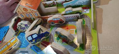 Campagna e città in legno