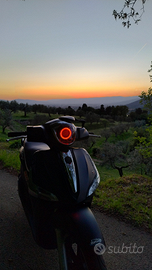 Angel eyes con faro abbagliante x piaggio