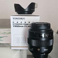 YONGNUO 50mm f/1.4N E per Nikon F Mount